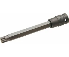 Bgs Technic Antgalis smūginis | ilgis 140 mm | 12,5 mm (1/2") | Spline (XZN) | M12 (4463)
