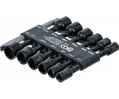 Bgs Technic Antgalių / galvučių rinkinys | 6,3 mm (1/4") | 1/4" - 1/2", 6 - 13 mm | 14 vnt. (74423)