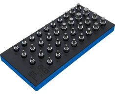 Bgs Technic Antgalių galvučių rinkinys įdėkle BGS | 1/2" | HEX, TORX, XZN, RIBE | 36 vnt. (4120)