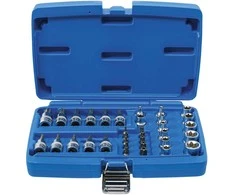 Bgs Technic Antgalių ir galvučių rinkinys | 10 mm (3/8") | T-star (Torx) | 34 vnt. (5021)