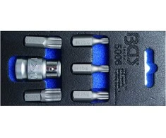 Bgs Technic Antgalių komplektas | 10 mm (3/8") | Spline (XZN) | 6 vnt. (5006)