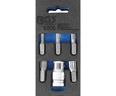 Bgs Technic Antgalių komplektas | 10 mm (3/8") | Spline (XZN) | 6 vnt. (5006)