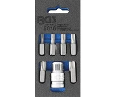 Bgs Technic Antgalių komplektas | 10 mm (3/8") | T-Star (Torx) | 7 vnt. (5016)