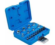 Bgs Technic Antgalių rinkinys | E-Type / T-Star (Torx) | 17 vnt. (5023)