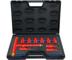 Bgs Technic Antgalių rinkinys VDE profesionalus | 1/2" pavara | Torx T20–T55 | 10 vnt. (7131)