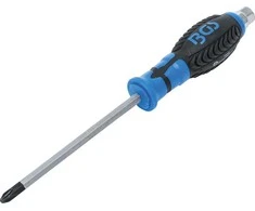Grąžtas Bgs Technic Atsuktuvas kalamas | su išoriniu šešiakampiu | Kryžminis PH3 | Ašmenų ilgis 150 mm (7914)