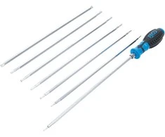 Bgs Technic Atsuktuvų rinkinys su keičiamomis mentėmis – Torx / Torx su skyle – 8 vnt. (2326)