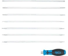 Bgs Technic Atsuktuvų rinkinys su keičiamomis mentėmis – Torx / Torx su skyle – 8 vnt. (2326)