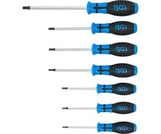 Bgs Technic Atsuktuvų rinkinys | T-Star su skyle (Torx) | T10 - T40 | 7 vnt. (7841)