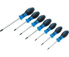 Bgs Technic Atsuktuvų rinkinys | T-Star su skyle (Torx) | T10 - T40 | 7 vnt. (7841)