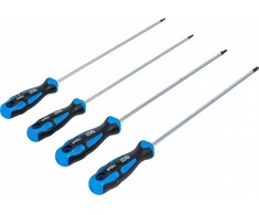 Bgs Technic Atsuktuvų rinkinys | ypač ilgi | T-Star (Torx) | T15 - T30 | 4 vnt. (74541B)