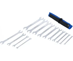 Bgs Technic Atvirų terkšlinių veržliarakčių rinkinys | ypač plonas | 6–22 mm / 1/4"–3/4" | 14 vnt. (74584)