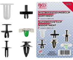 Bgs Technic Automobilinis klipsų asortimentas BMW, VW | 290 vnt. (9042)