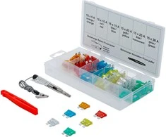 Bgs Technic Automobilių saugiklių asortimentas | Standartas | 92 vnt. (8124)