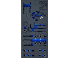 Bgs Technic Cilindrų galvutės gręžimo / užlūžusių varžtų / matuoklių įrankių rinkinys | 28 vnt. (6682)