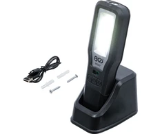 Bgs Technic COB-LED darbo lempa | sulankstoma | su įkrovimo stotele (85347)