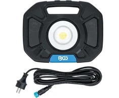 Bgs Technic Darbo lempa | akumuliatorinė / powerbank | COB-LED | 40 W | su vidiniais garsiakalbiais (85332)