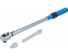 Bgs Technic Dinamometrinis raktas + adapteris + ilgintuvas | 12.5 mm (1/2") | 40 - 220 Nm | 3 vnt. (2837)