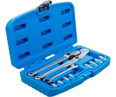 Bgs Technic Diržo įtempimo/reguliavimo įrankis su keičiamais kaiščiais | reguliuojamas | Ø 2.5 - 9 mm (9602)