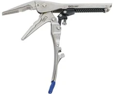 Bgs Technic Fiksuojamos replės | automatinės | ilgu snapu | 230 mm (587)