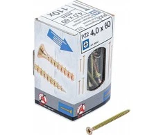 Bgs Technic Galvanizuoti varžtai PZ2 | 4.0 x 60 mm | su kryžmine įpjova | 110 vnt. (88047)