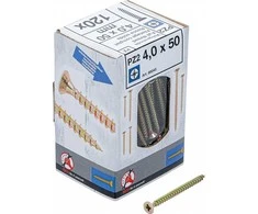 Bgs Technic Galvanizuoti varžtai PZ2 | 4.0 x 50 mm | kryžminė galvutė | 120 vnt. (88045)