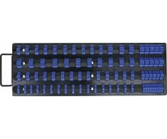 Bgs Technic Galvučių laikiklis | su 80 klipų | 6,3 mm (1/4 ") | 10 mm (3/8") | 12,5 mm (1/2") (6871)