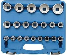 Bgs Technic Galvučių rinkinys, 12 kampų | 12,5 mm (1/2") | 8 - 36 mm | 21 vnt. (2267)