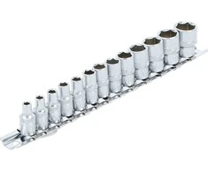 Bgs Technic Galvučių rinkinys, 6-kampės | 6.3 mm (1/4") | 4 - 14 mm | 13 vnt. (9102)