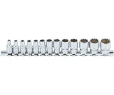 Bgs Technic Galvučių rinkinys | Daugiafunkcinės | 6.3 mm (1/4") | 13 vnt. (2150)