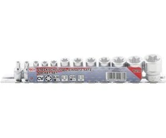 Bgs Technic Galvučių rinkinys E-Tipas | 6.3 mm (1/4") / 10 mm (3/8") | 12 vnt. (2038)