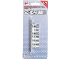 Bgs Technic Galvučių rinkinys E-Tipas | 6,3 mm (1/4") | E4 - E11 | 7 vnt. (6402)