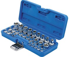 Bgs Technic Galvučių rinkinys E-Tipas | 6.3 mm (1/4") / 12.5 mm (1/2") | | E4 - E24 | 28 vnt. (70099)