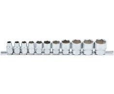 Bgs Technic Galvučių rinkinys, šešiakampės | 10 mm (3/8") | 5/16" - 7/8 "| 11 vnt. (9110)