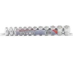 Bgs Technic Galvučių rinkinys, šešiakampės | 10 mm (3/8") | 8 - 19 mm | 12 vnt. (9104)
