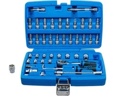 Bgs Technic Galvučių su terkšle rinkinys | 6.3 mm (1/4") | 46 vnt. (2145)