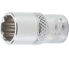 Bgs Technic Galvutė 12-kampė | 6,3 mm (1/4") | 9 mm (10779)