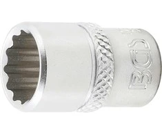 Bgs Technic Galvutė, 12 kampų | 6.3 mm (1/4") | 7/16" (10878)