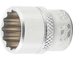 Bgs Technic Galvutė, 12 kampų | 6.3 mm (1/4") | 9/16" (10881)