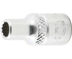 Bgs Technic Galvutė, 12 kampų | 6.3 mm (1/4") | 3/16" (10871)