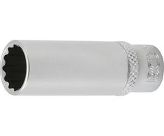 Bgs Technic Galvutė ilga 12-kampė | 6,3 mm (1/4") | 12 mm (10712)