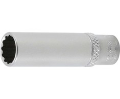Bgs Technic Galvutė ilga 12-kampė | 6,3 mm (1/4") | 10 mm (10710)