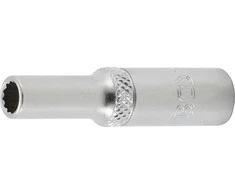 Bgs Technic Galvutė ilga 12-kampė | 6,3 mm (1/4") | 5.5 mm (10705)
