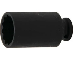 Bgs Technic Galvutė ilga smūginė plonasienė 12 kampų | 12,5 mm (1/2") | 33 mm (5339)