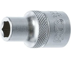 Bgs Technic Galvutė šešiakampė | 12.5 mm (1/2") | 9 mm (2909)
