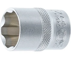 Bgs Technic Galvutė šešiakampė | Super Lock | 12.5 mm (1/2") | 21 mm (2421)
