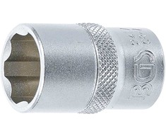 Bgs Technic Galvutė šešiakampė | Super Lock | 12.5 mm (1/2") | 17 mm (2417)