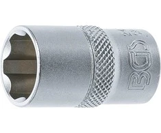 Bgs Technic Galvutė šešiakampė | Super Lock | 12.5 mm (1/2") | 16 mm (2416)