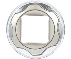 Bgs Technic Galvutė šešiakampė | Super Lock | 12.5 mm (1/2") | 21 mm (2421)