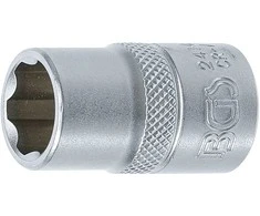 Bgs Technic Galvutė šešiakampė | Super Lock | 12.5 mm (1/2") | 14 mm (2414)